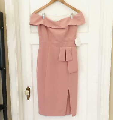 Paper Dolls Pink Lemonade Bandeau Bodycon Midi Dress Size 6 UK 10 EUR 38 NWT | eBay Paper Dolls Pink Lemonade Bandeau Bodycon Midi Dress Size 6 UK 10 EUR 38 NWT | eBay