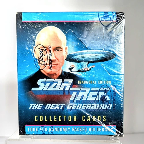 1992 Star Trek The Next Generation Inaugural Edition Collector Cards Sealed Box