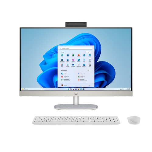 HP - 27" Full HD Touch-Screen All-in-One with Adjustable Height - Intel Core ...
