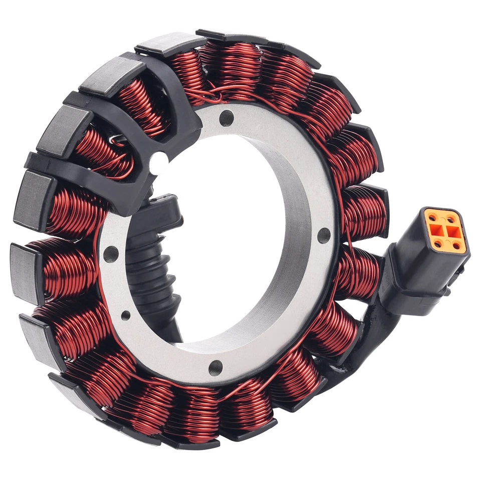 Estator 38amp 30017-01 para Harley Fat Boy Night Train Softail 01-06 Dyna 04-06 Foto 2 de 4