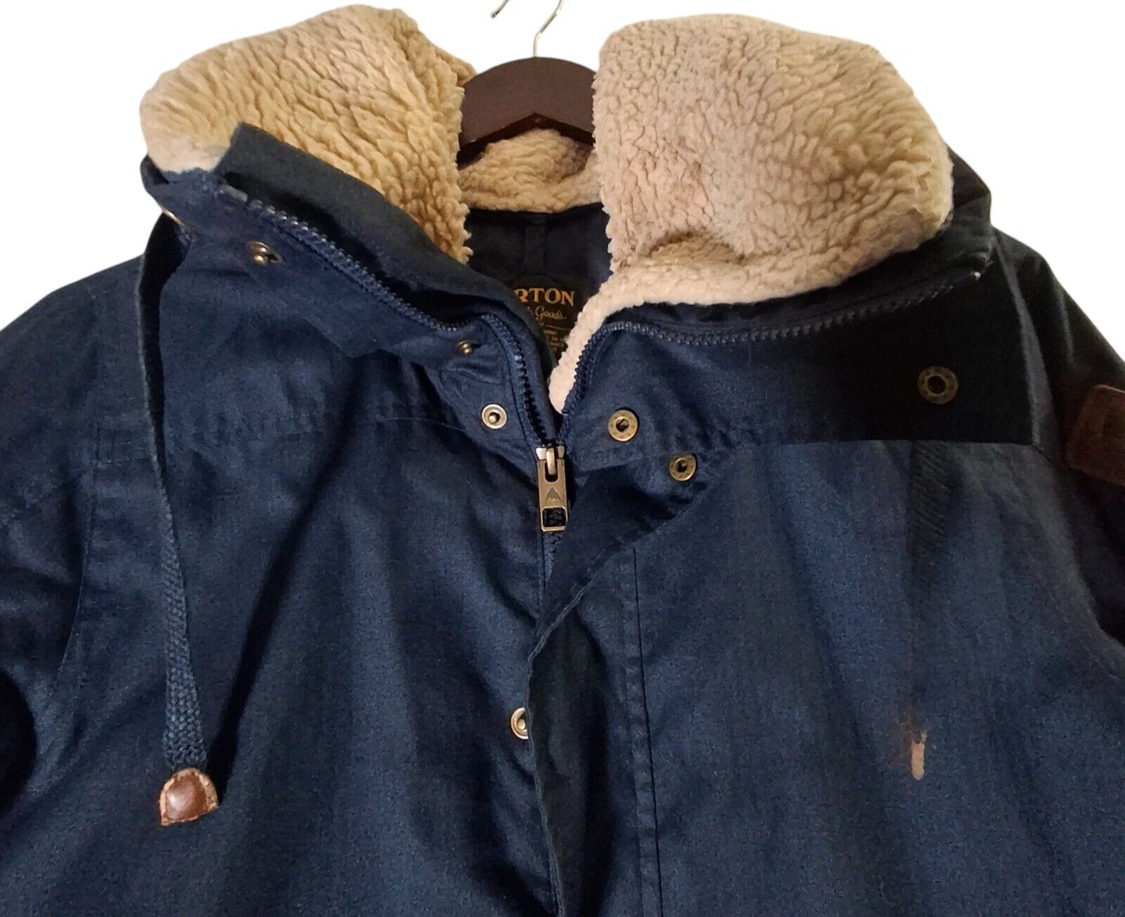 burton durable goods hazelton winter sherpa jacket