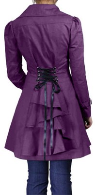 purple steampunk coat