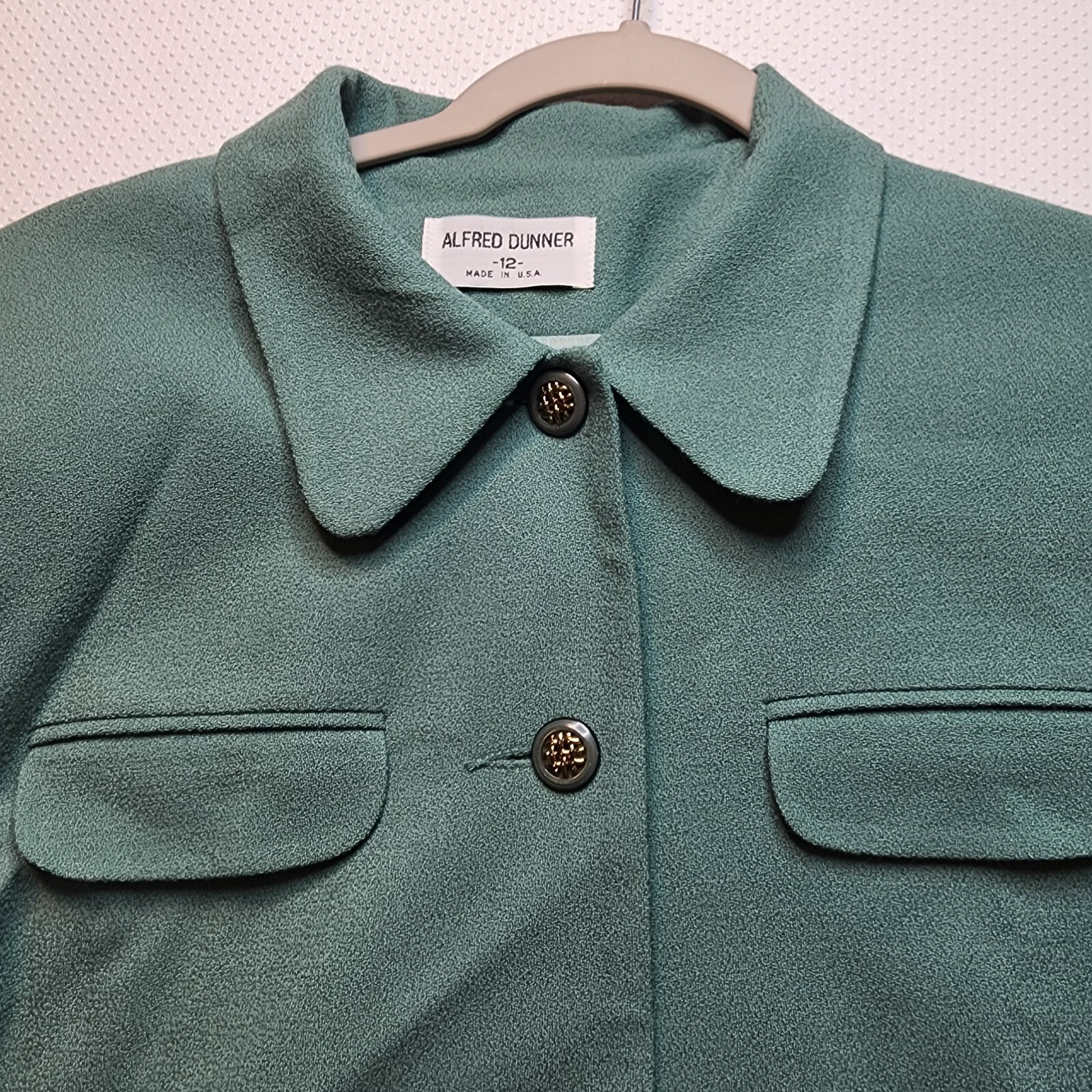 Alfred Dunner Womens Button Jacket Blazer Size 12… - image 2