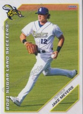 2021 Sugar Land Skeeters Jake Meyers RC Rookie Houston Astros