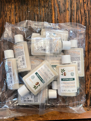 KLORANE Conditioner for Dry Damaged Hair Lot of 10 Travel Size .8 oz Each NEW