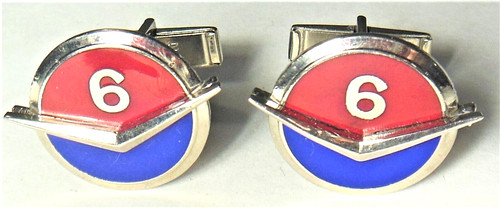 CHEVROLET V6 advertising cuff links GMC