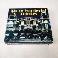 THOSE WONDERFUL THIRTIES - 4 X CD, COMPILATION ALBUM | JAZZ POP CLASSICAL WORLD