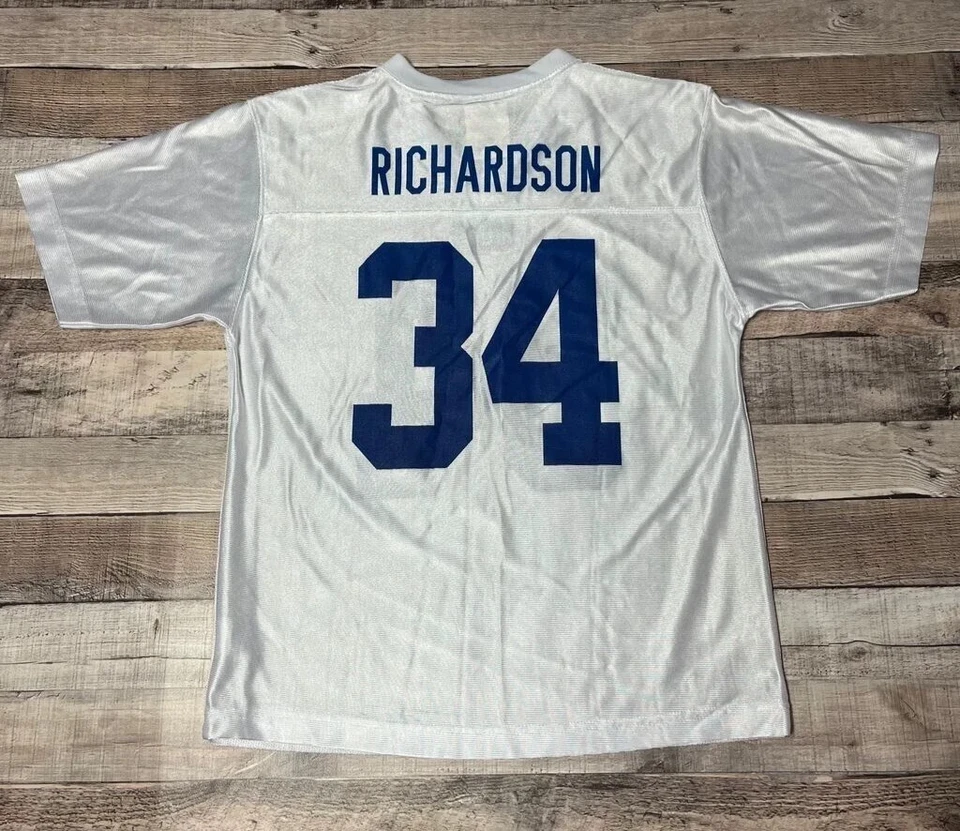 Camiseta Trent Richardson Juvenil Grande Blanca NFL Fútbol Indianapolis Colts Foto 2 de 4