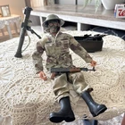 Vintage 1996 G.I. Joe Action Figure 12 Inch Painted Face With Accessories