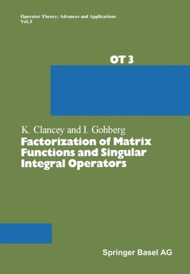 Clancey - Faktorisierung von Matrixfunktionen und Singular Integraloper - N555z