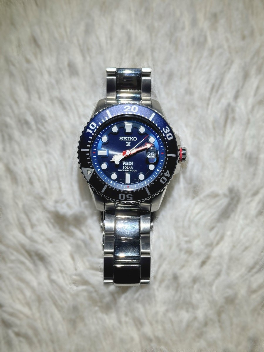Seiko Prospex V157-0DF0 Special edition PADI Divers 200M Blue