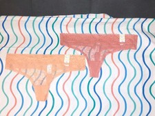 Flirtitude Large Lace Thong Bundle Lot Of 2 Pair NWT