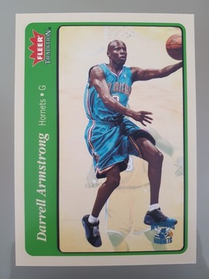 2004-05 Fleer Tradition Green Darrell Armstrong #128 New Orleans Hornets N
