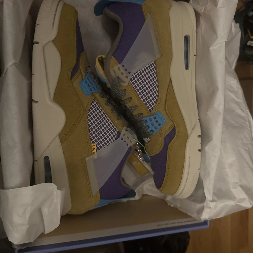 Talla 10.5 - Jordan 4 Retro SP x Union 30 Aniversario Foto 2 de 2