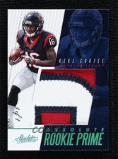 2018 Panini Absolute Rookie Prime Jerseys Platinum Edition 1/1 Keke Coutee 0c3