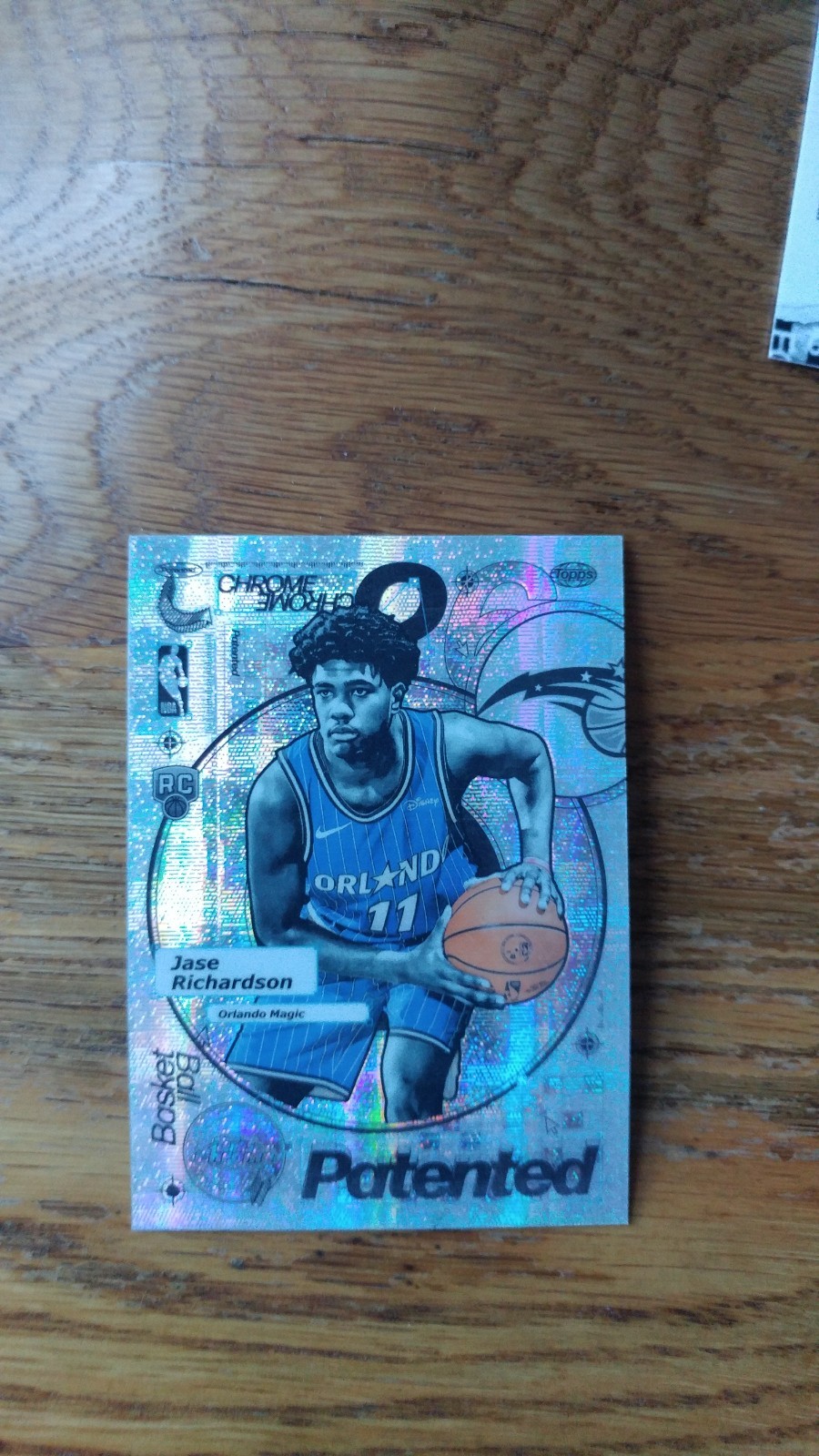 2025-26 Topps Chrome Jase Richardson PATENTED Rookie Case Hit RC SSP