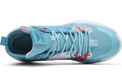 Way of Wade All City High Top Basketball Sneaker Blue Red Pink White Mesh
