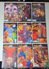 Street Fighter Vs Darkstalkers #0-#8 Complete Cover A  Set! Udon Entertainment