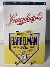 Leinenkugel’s Ale - Milwaukee Brewers Metal Sign - Beer - Paul Molitor Retro