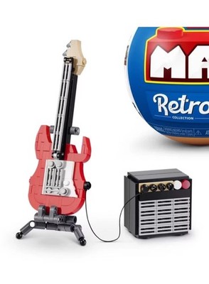 Zuru MAX RETRO Building Blocks Series 2 158 pcs Electric Guitar
