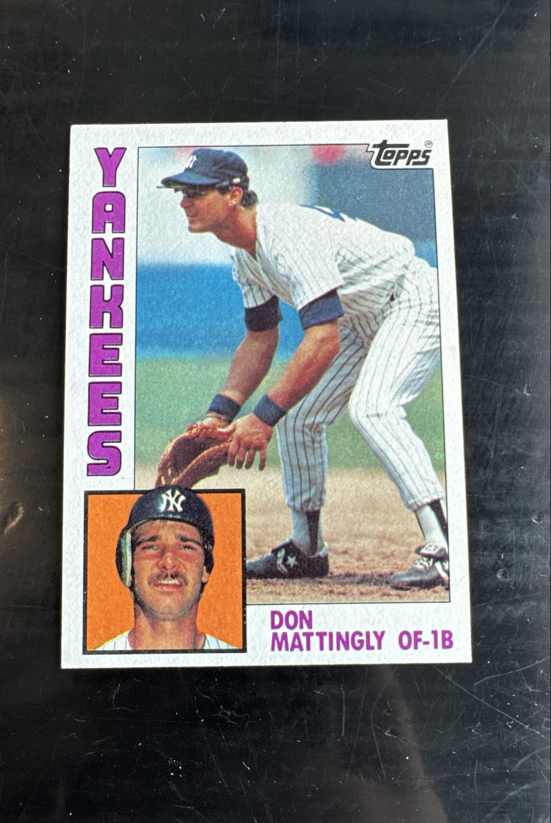1984 Topps - Don Mattingly #8 (RC) New York Yankees NM