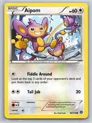 Aipom 90/114 XY - Steam Siege Common