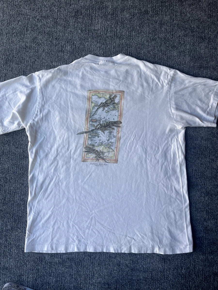Preços baixos em Camiseta vintage Banana Republic em Camisetas