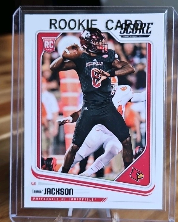 2018 Score Rookies Lamar Jackson #352 (RC)