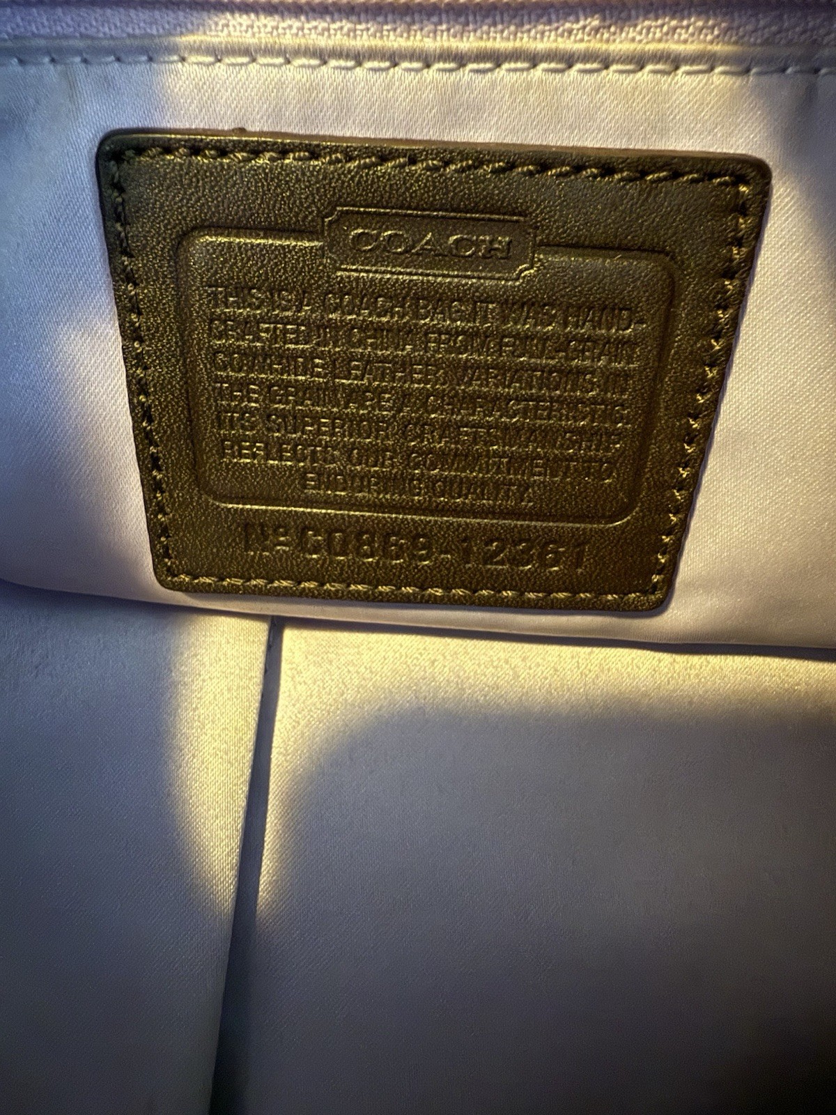 Coach Bleecker LE Python Embossed Shoulder Bag 12… - image 7