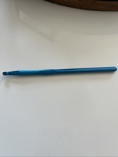 Vintage Used Hero Crochet Hook Made In USA Size J Metal Blue