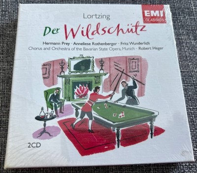 Der Wildschutz UK IMPORT 2 CD Box Set C3 Brand New Albert Lortzing EMI Classics
