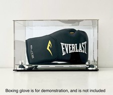 Single Boxing Glove Display Case with Back Mi...