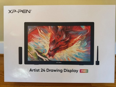 XPPen Artist24 FHD Drawing Tablet with Screen - 23.8'' Drawing Monitor 