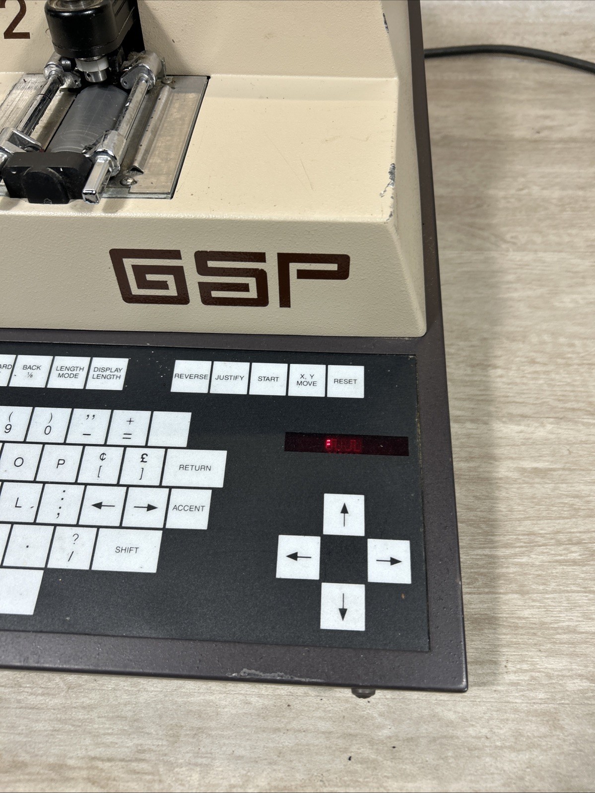 Gerber SignMaker Graphix 2 Gsp With Module READ DESCRIPTION Powers On UNTESTED