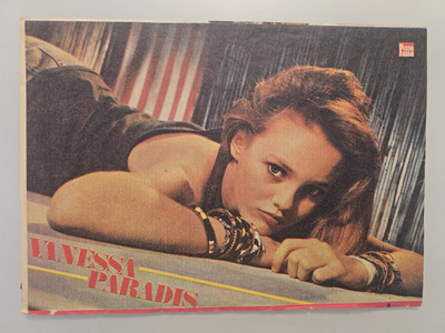 Vanessa Paradis - Very rare poster from Poland - 34 X 24 cm 1987