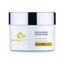 Exfoliating Facial Pads Salicylic Glycolic Acid  Gentle Toner Pads