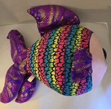 Plush Ty Beanie Boos Flippy The Fish Large Size 20 Inch