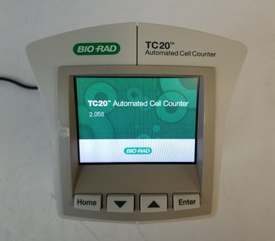 Bio-Rad TC20 Automated Cell Counter Viability Auto-Focus Lab Research- WORKING