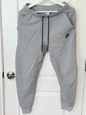 Nike Tech Men's Fleece Joggers, Size S, Grey