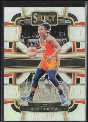 Alyssa Thomas 2024 Panini Select WNBA #2 Concourse Silver Prizm
