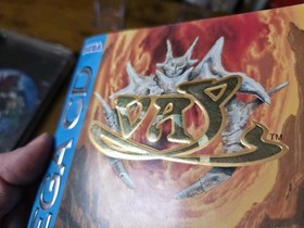 READ* (DEEP SCRATCHES) Vay with Map, Manual & Registration Card (Sega CD, 1994) 