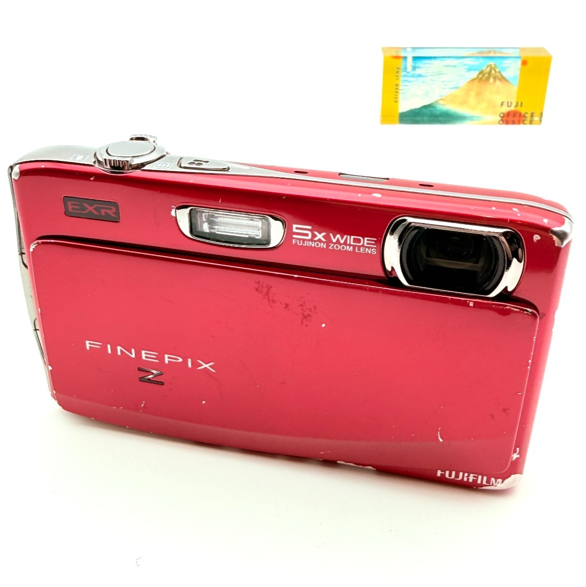FUJIFILM FinePix Z900EXR 16MP Compact Digital Camera Red Parts | eBay