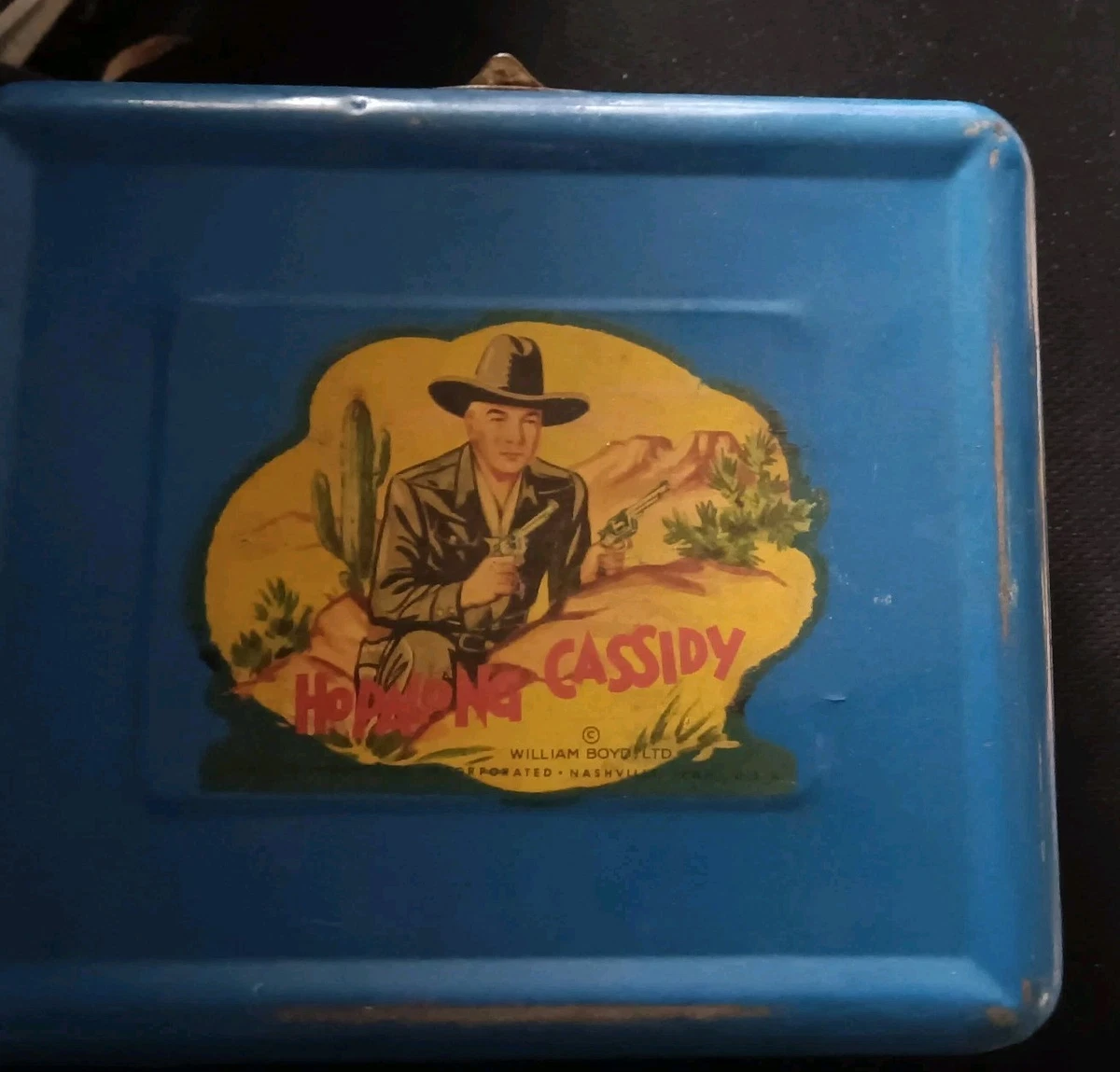 Hopalong Cassidy Metal Lunch Box for sale | eBay
