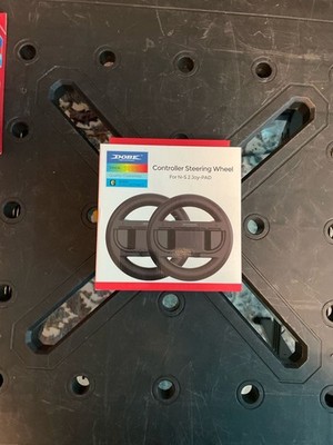 DOBE 2-Pack Controller Steering Wheel for Nintendo Switch Joy-Con - Black