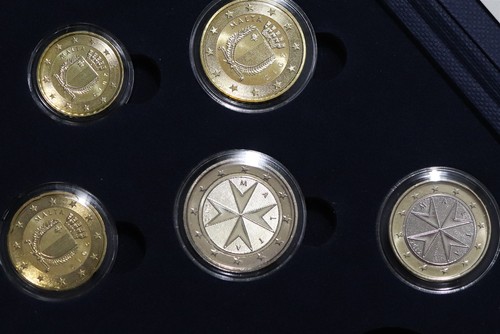 🧠🇲🇹 MALTA 2012 MINT SET WITH COA MISSING ONE COIN B84 #378 - Picture 3 of 8