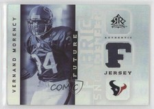 2005 Upper Deck Reflections Future Fabric Vernand Morency #FFR-VM n3m