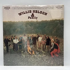 Willie Nelson & Family - SEALED / NEW 1971 US 1st Press Album LSP-4489