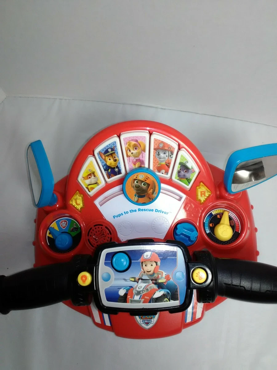 Paw patrol driving hot sale toy
