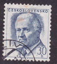 Czechoslovakia 1968 President Svoboda 30h Fine Used SG 1738 VGC