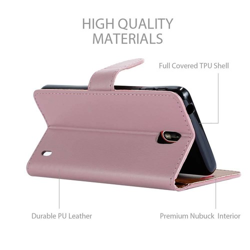 For Nokia 1 Plus Phone Case Leather Wallet Book Cover + Screen Protector - Picture 73 of 80
